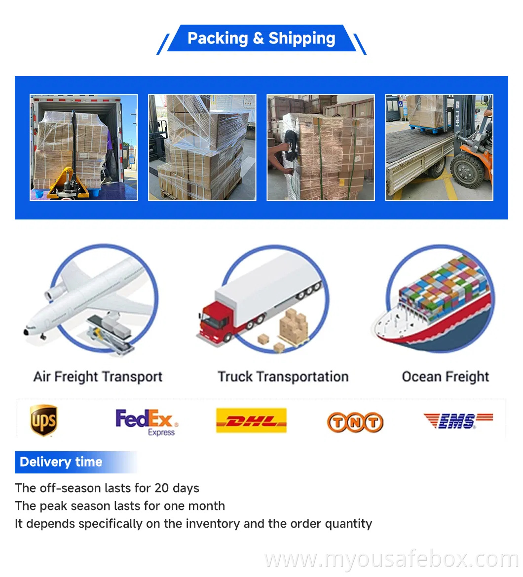 Button&Fingerprint&Handle Integrated Safe Fingerprint Electronic Lock